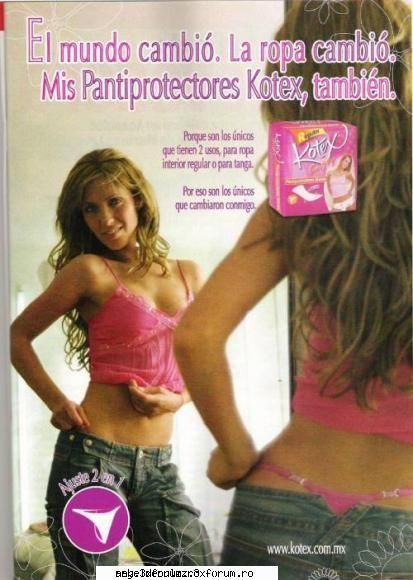 Kotex - anahi_dulce - POZE