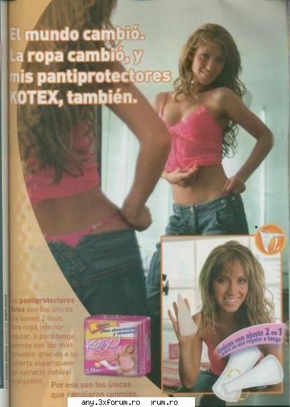 Kotex - anahi_dulce - POZE
